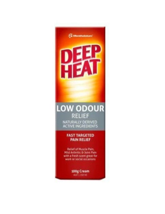 Deep Heat Low Odour (100g)