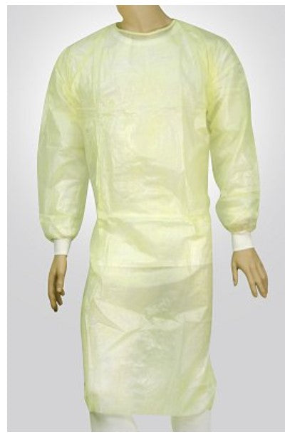 Yellow Gown Isolation XL Level 2