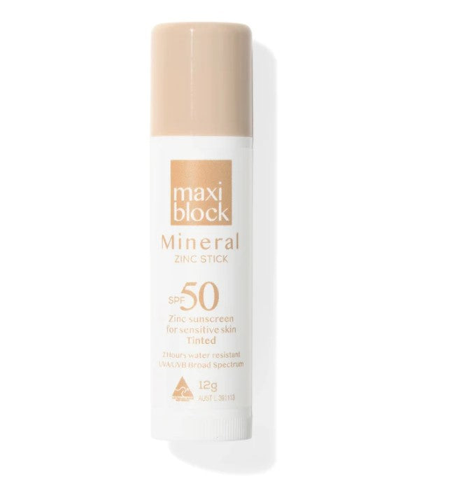 MAXIBLOCK ZINC STICK SPF50+ 12G