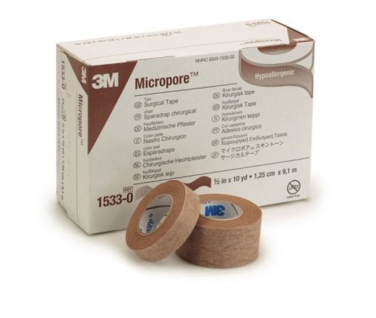 Micropore tape tan
