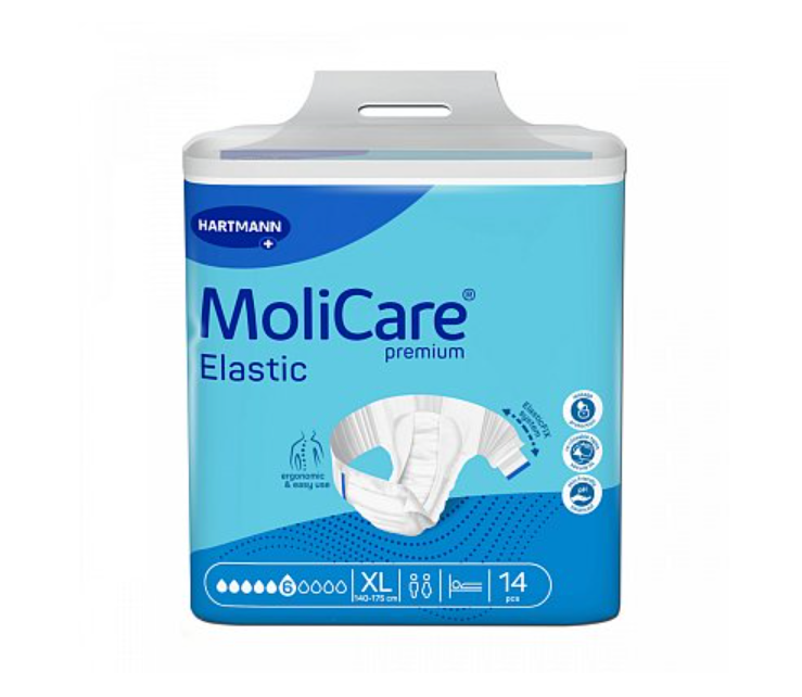 Molicare Premium Elastic 6D Adult Nappy