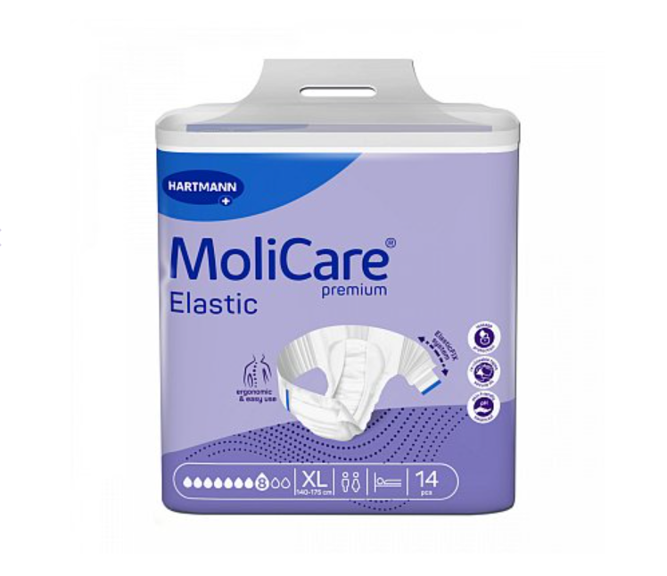 Molicare Premium Elastic 8D Adult Nappy