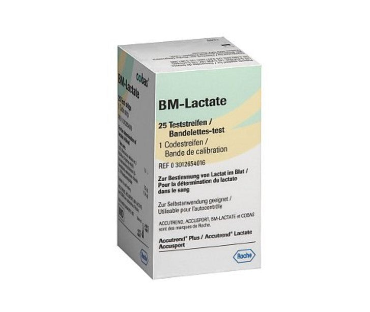 Roche Accutrend plus lactate strip (Bx25)
