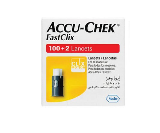 Accuchek Fastclix lancets 102