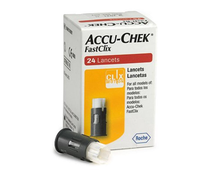 Accuchek Fastclix Lancets 24
