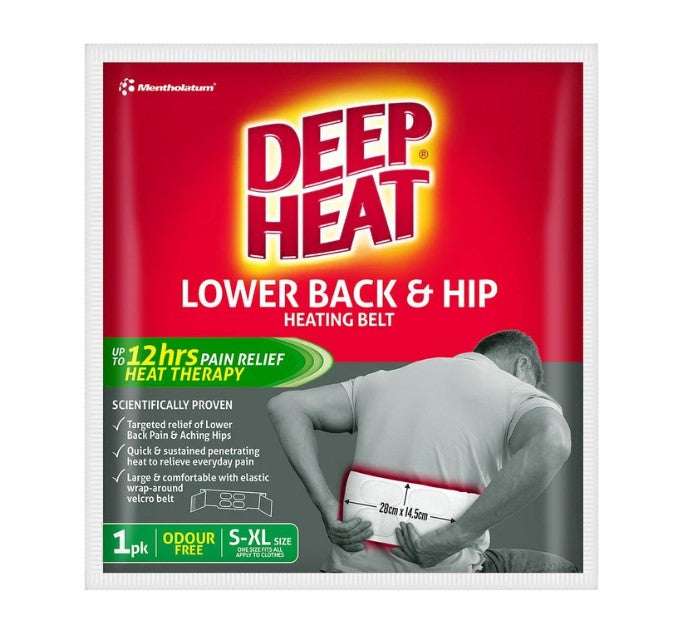 Deep Heat Lower Back & Hip Patch (1pk)