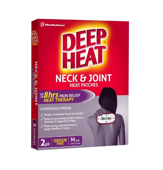 Deep Heat Neck & Joint Patch (2pk)
