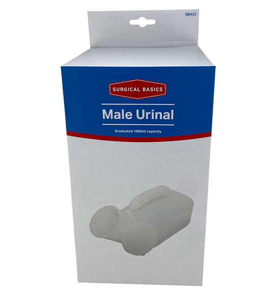 Male Urinal with Lid