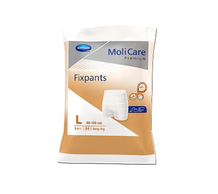 Molicare Premium Fixpants Long Leg (Five Piece Pack)