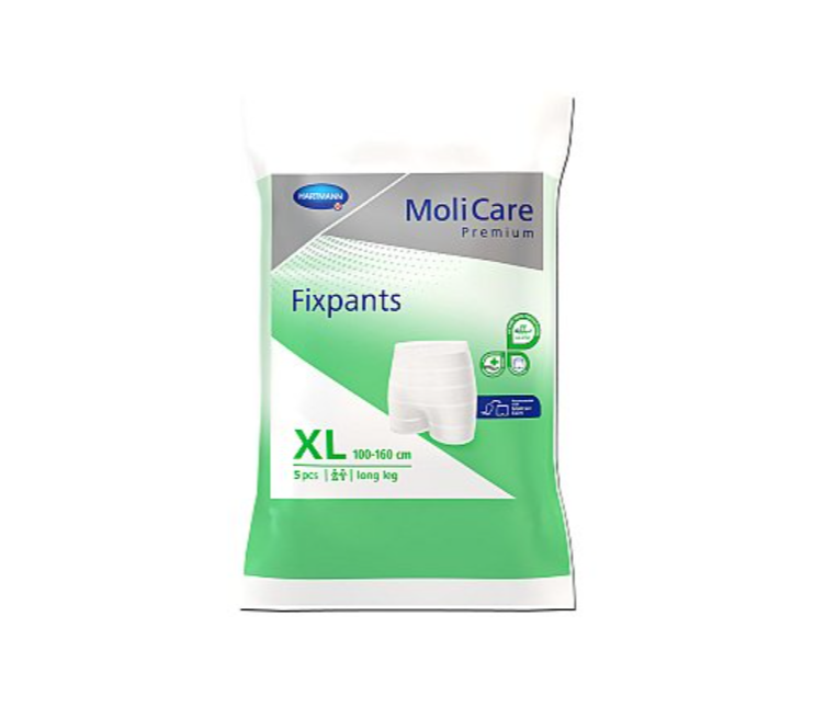 Molicare Premium Fixpants Long Leg (Five Piece Pack)