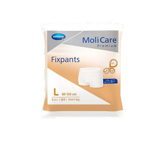 Molicare Premium Fixpants Short Leg (Five Piece Pack)