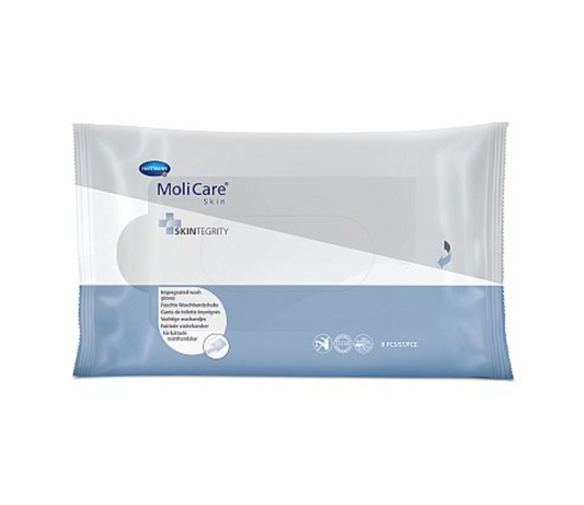 Molicare Skin Impregnated Wash Gloves