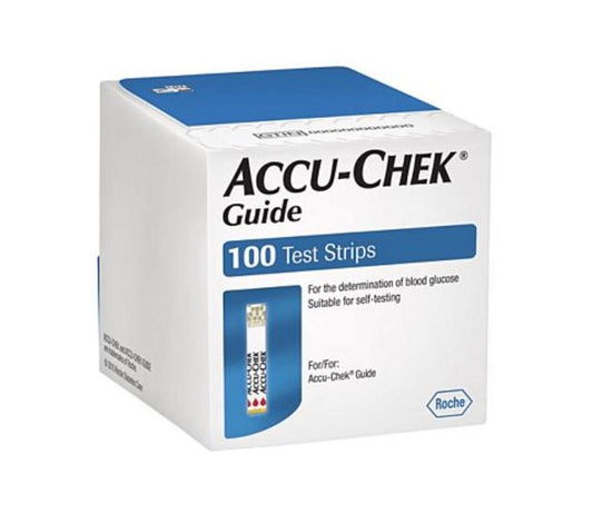 Roche Accuchek guide test strip (Bx100)
