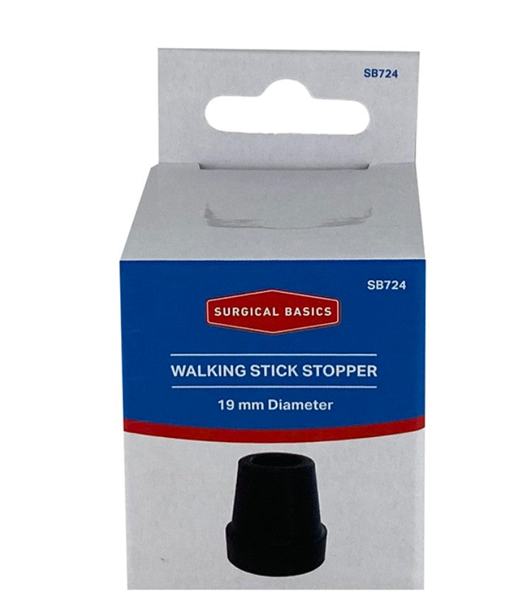 SB Walking Stick stopper black (19mm)