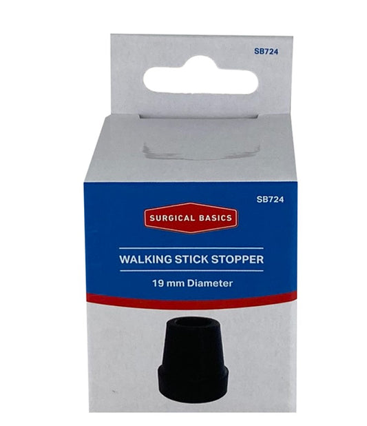 SB Walking Stick stopper black (19mm)